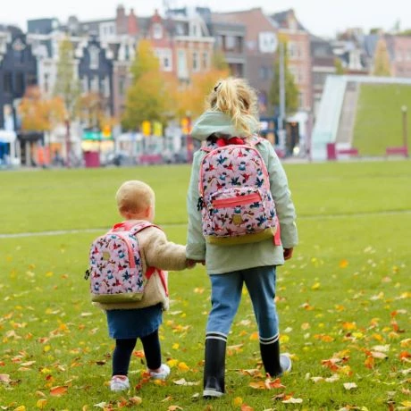 Pick & Pack Rugzak M Birds Soft Pink 10 Pick & Pack Rugzak M Birds Soft Pink - Afbeelding 8