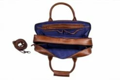 DSTRCT Fletcher Street Business Laptoptas 17'' Cognac -NL Rugzak Verkoopwinkel 016420 30 4 1