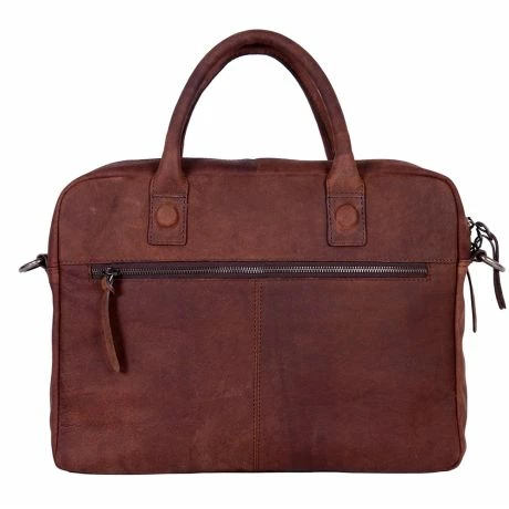 DSTRCT Wall Street Business Laptoptas 15.4'' Double Brown 4 DSTRCT Wall Street Business Laptoptas 15.4'' Double Brown - Afbeelding 2