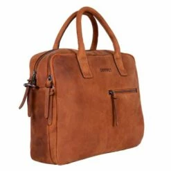 DSTRCT Wall Street Business Laptoptas 15.4'' Double Cognac -NL Rugzak Verkoopwinkel 076120 30 3