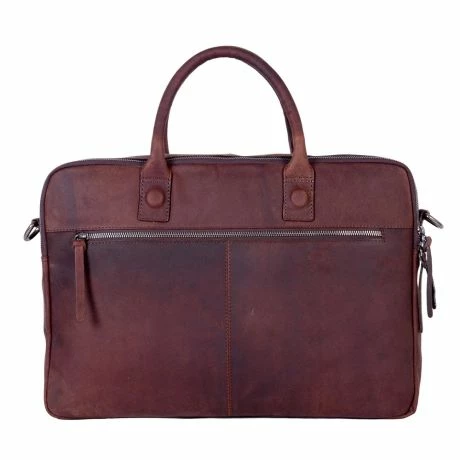DSTRCT Wall Street Business Laptoptas 17'' Brown 5 DSTRCT Wall Street Business Laptoptas 17'' Brown - Afbeelding 3