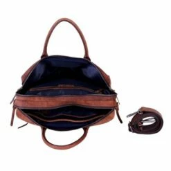 DSTRCT Wall Street Business Laptoptas 15.6'' Brown -NL Rugzak Verkoopwinkel 076520 20 4