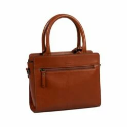 Burkely Modest Meghan Handbag Satchel Cognac -NL Rugzak Verkoopwinkel 1000266.43.24 4