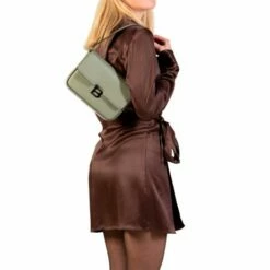 Burkely Modest Meghan Satchel Shoulderbag Light Green -NL Rugzak Verkoopwinkel 1000269.43.72 5