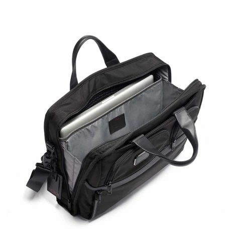 Tumi Alpha Compact Large Laptop Brief 17" Black 4 Tumi Alpha Compact Large Laptop Brief 17" Black - Afbeelding 2