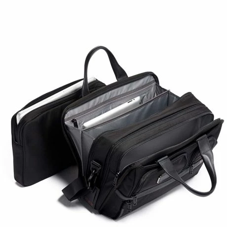 Tumi Alpha Expandable Organizer Laptop 15" Brief Black 6 Tumi Alpha Expandable Organizer Laptop 15" Brief Black - Afbeelding 4