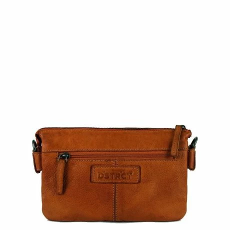 DSTRCT Harrington Road Crossbody Clutch Cognac 3 DSTRCT Harrington Road Crossbody Clutch Cognac