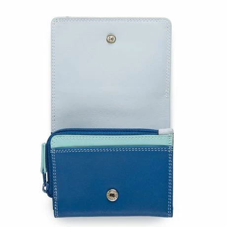 Mywalit Flap Coin Purse Portemonnee Denim 5 Mywalit Flap Coin Purse Portemonnee Denim - Afbeelding 3