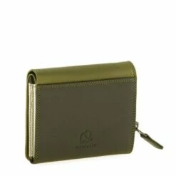 Mywalit Flap Coin Purse Portemonnee Olive -NL Rugzak Verkoopwinkel 1255 149 2