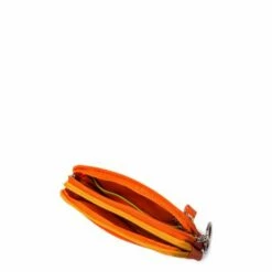 Mywalit Small Leather Double Zip Purse Portemonnee Jamaica -NL Rugzak Verkoopwinkel 1265 12 3