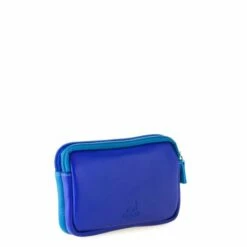 Mywalit Small Leather Double Zip Purse Portemonnee Seascape -NL Rugzak Verkoopwinkel 1265 92 2
