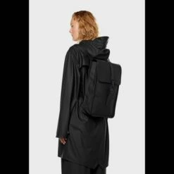 Rains Original Backpack Mini Rugtas Black -NL Rugzak Verkoopwinkel 12800 black women 1
