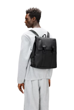 Rains MSN Bag 13" Backpack Black -NL Rugzak Verkoopwinkel 13300 black men 1