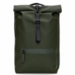Rains Rolltop 16" Rucksack Green