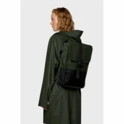 Rains Original Buckle Backpack Mini Laptop Green -NL Rugzak Verkoopwinkel 13700 green women 1