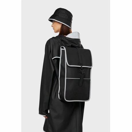 Rains Original Rucksack Backpack Reflective Black 7 Rains Original Rucksack Backpack Reflective Black - Afbeelding 5
