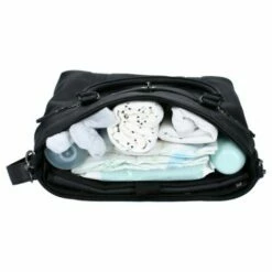 Kidzroom Precious Shopper Luiertas Black -NL Rugzak Verkoopwinkel 146923 5 030 0605 black inside 2