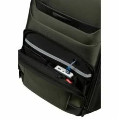 Samsonite Pro-DLX 6 Laptop Backpack 15.6" Green -NL Rugzak Verkoopwinkel 147140 1388 pro dlx 6 backpack 15.6 interioral organisation