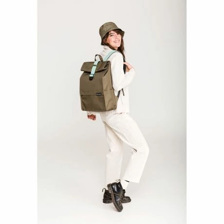 Bold Banana Roll Top Backpack 15.6" Green Cosmo 6 Bold Banana Roll Top Backpack 15.6" Green Cosmo - Afbeelding 4