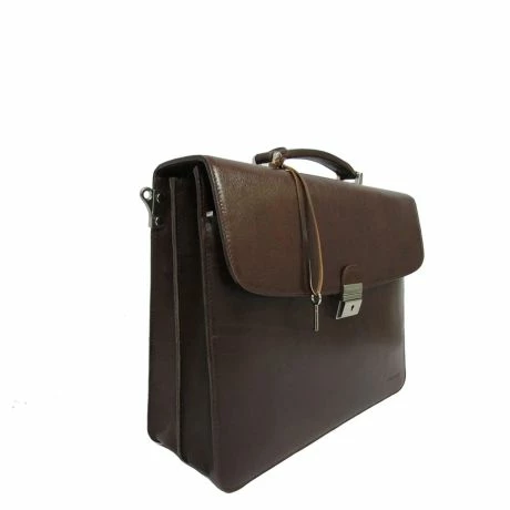 Claudio Ferrici Legacy Briefcase 13.3'' Brown 4 Claudio Ferrici Legacy Briefcase 13.3'' Brown - Afbeelding 2