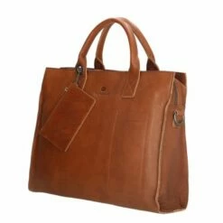 Micmacbags Golden Gate Laptop Schoudertas 15.6" Brown 9 Micmacbags Golden Gate Laptop Schoudertas 15.6" Brown -NL Rugzak Verkoopwinkel 17353 006 bruin mmb 2d 0003