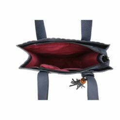 Wimona Paulina Shopper Darkblue -NL Rugzak Verkoopwinkel 1801 kleur donkerblauw binnenkant