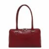 Claudio Ferrici Classico Shopper Schoudertas Red