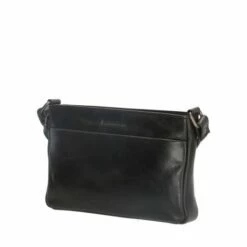 Micmacbags Porto Crossover Schoudertas Zwart -NL Rugzak Verkoopwinkel 18052 001 zwart mmb 2d 0002