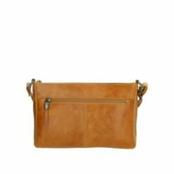 Micmacbags Porto Crossover Schoudertas Okergeel -NL Rugzak Verkoopwinkel 18052 114 oker mmb 2d 0003