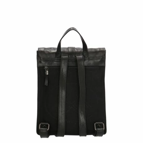 Micmacbags Porto Rugzak 10" Zwart 5 Micmacbags Porto Rugzak 10" Zwart - Afbeelding 3