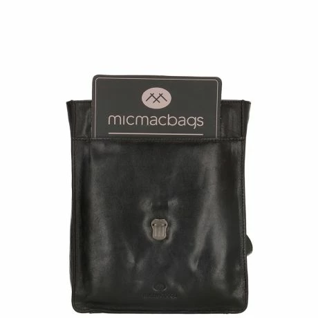 Micmacbags Porto Rugzak 10" Zwart 6 Micmacbags Porto Rugzak 10" Zwart - Afbeelding 4