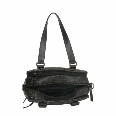 Micmacbags Porto Handtas Zwart 7 Micmacbags Porto Handtas Zwart - Afbeelding 5