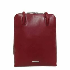 Claudio Ferrici Classico Backpack/ Shoulderbag Red