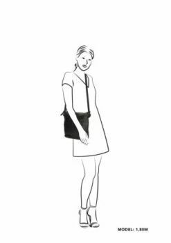 Hide & Stitches Paint Rock Schoudertas 18185 Zwart -NL Rugzak Verkoopwinkel 18185001 3