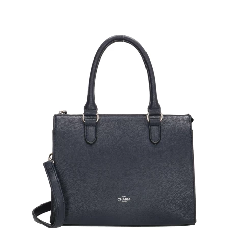 Charm London Stratford Handtas Blue 3 Charm London Stratford Handtas Blue