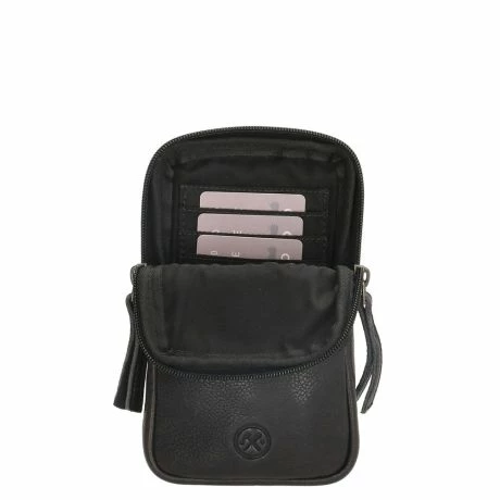 Hide & Stitches Paint Rock Telefoontasje 18632 Zwart 7 Hide & Stitches Paint Rock Telefoontasje 18632 Zwart - Afbeelding 5