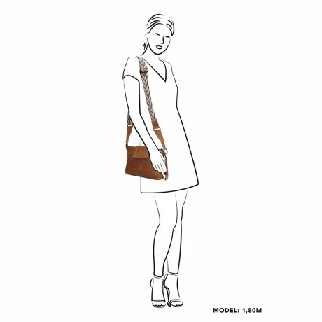 Micmacbags Friendship Schoudertasje Bruin 5 Micmacbags Friendship Schoudertasje Bruin - Afbeelding 3