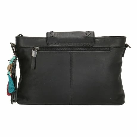 Micmacbags Friendship Schoudertasje Zwart 8 Micmacbags Friendship Schoudertasje Zwart - Afbeelding 6