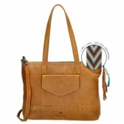 Micmacbags Friendship Shopper Schoudertas Camel