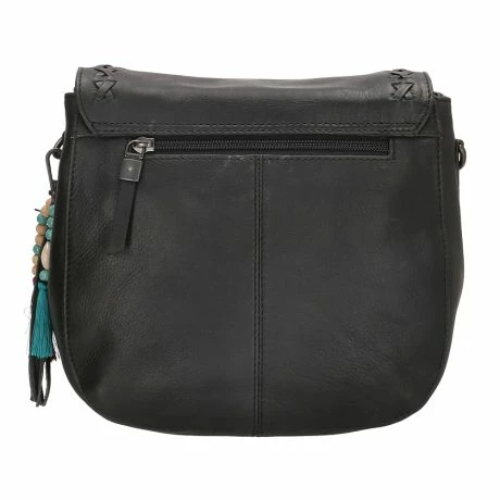 Micmacbags Friendship Klep Schoudertas Zwart 7 Micmacbags Friendship Klep Schoudertas Zwart - Afbeelding 5