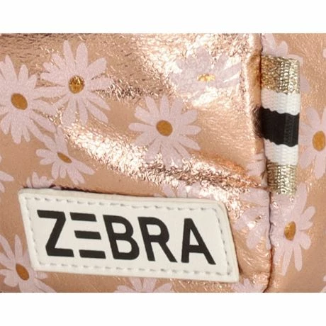Zebra Girls Rugzak S Roze Gold Flowers 7 Zebra Girls Rugzak S Roze Gold Flowers - Afbeelding 5