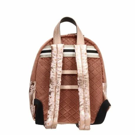 Zebra Girls Rugzak S Roze Gold Flowers 5 Zebra Girls Rugzak S Roze Gold Flowers - Afbeelding 3