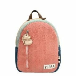 Zebra Girls Rugzak S Fluffy Pink Multi