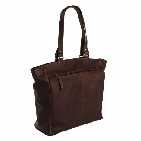 Chesterfield Berlin Shopper Large 15.4" Brown 4 Chesterfield Berlin Shopper Large 15.4" Brown - Afbeelding 2