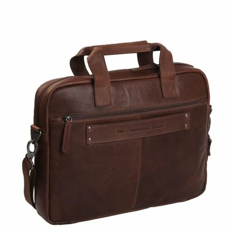 Chesterfield Calvi Laptoptas 15.6" Brown 4 Chesterfield Calvi Laptoptas 15.6" Brown - Afbeelding 2