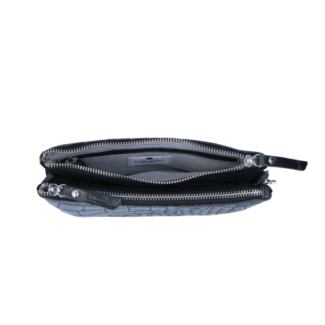 LouLou Essentiels Vintage Croco Crossbody Black 9 LouLou Essentiels Vintage Croco Crossbody Black - Afbeelding 7