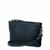 LouLou Essentiels Vintage Croco Crossbody Black 2 LouLou Essentiels Vintage Croco Crossbody Black -NL Rugzak Verkoopwinkel 19crossbody04s 001 front
