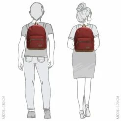 Enrico Benetti Santiago Rugtas 15" Bordeaux 12 Enrico Benetti Santiago Rugtas 15" Bordeaux -NL Rugzak Verkoopwinkel 200105461 46160 bordeaux 32x16x43 5