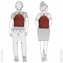 Enrico Benetti Santiago Rugtas 14" Bordeaux -NL Rugzak Verkoopwinkel 200301814 46158 bordeaux 30x15x43 5