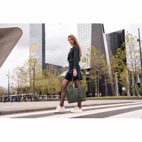 Charm London Birmingham Shopper 15.6" Black 9 Charm London Birmingham Shopper 15.6" Black - Afbeelding 7